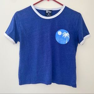 Blue Cotton On T-shirt (slightly cropped)